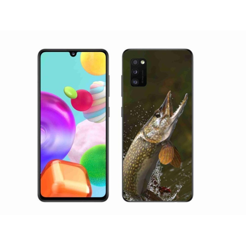 Gélový obal mmCase na mobil Samsung Galaxy A41 - šťuka