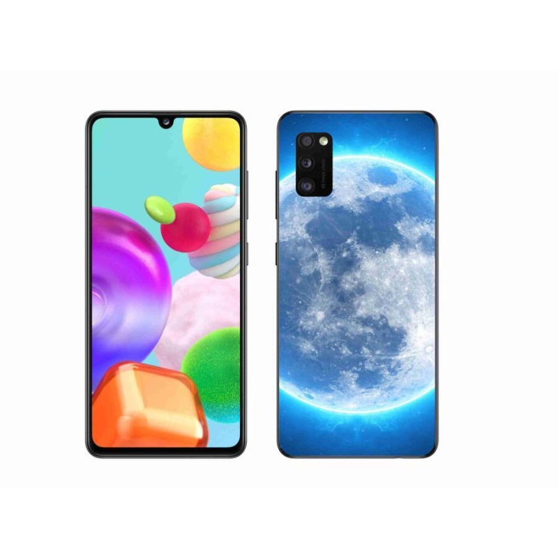 Gélový obal mmCase na mobil Samsung Galaxy A41 - zemegule