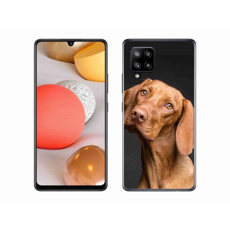 Gélový obal mmCase na mobil Samsung Galaxy A42 5G - maďarský stavač