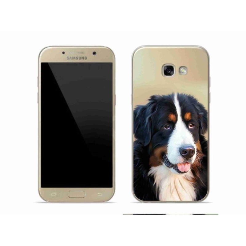 Gélový obal mmCase na mobil Samsung Galaxy A5 (2017) - bernský salašnícky pes