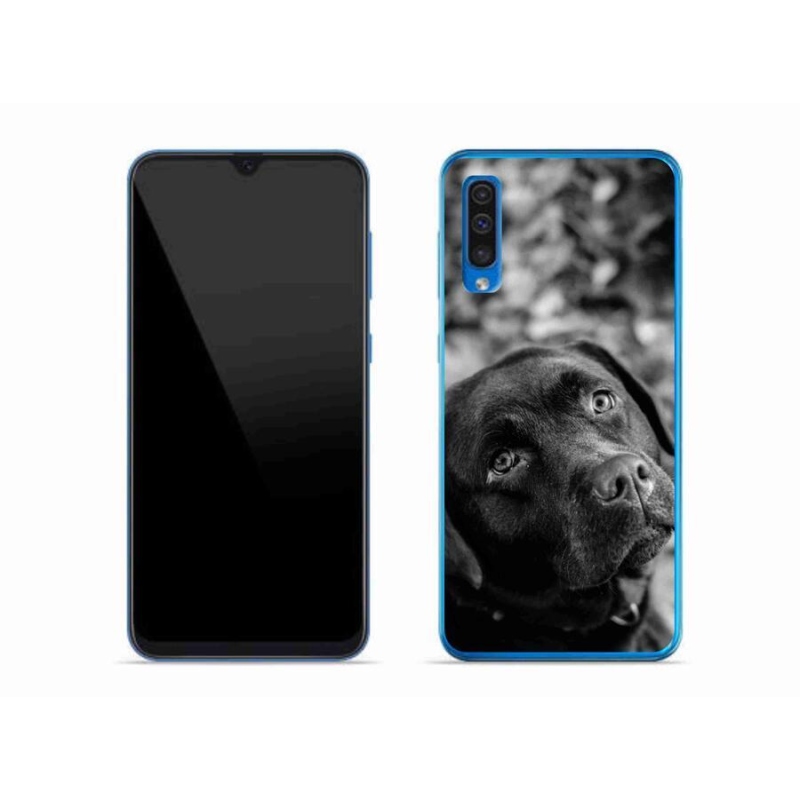 Gélový obal mmCase na mobil Samsung Galaxy A50 - labrador