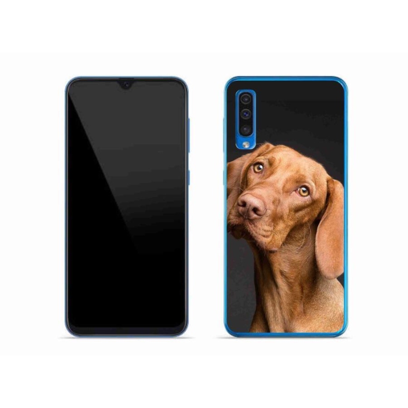 Gélový obal mmCase na mobil Samsung Galaxy A50 - maďarský stavač