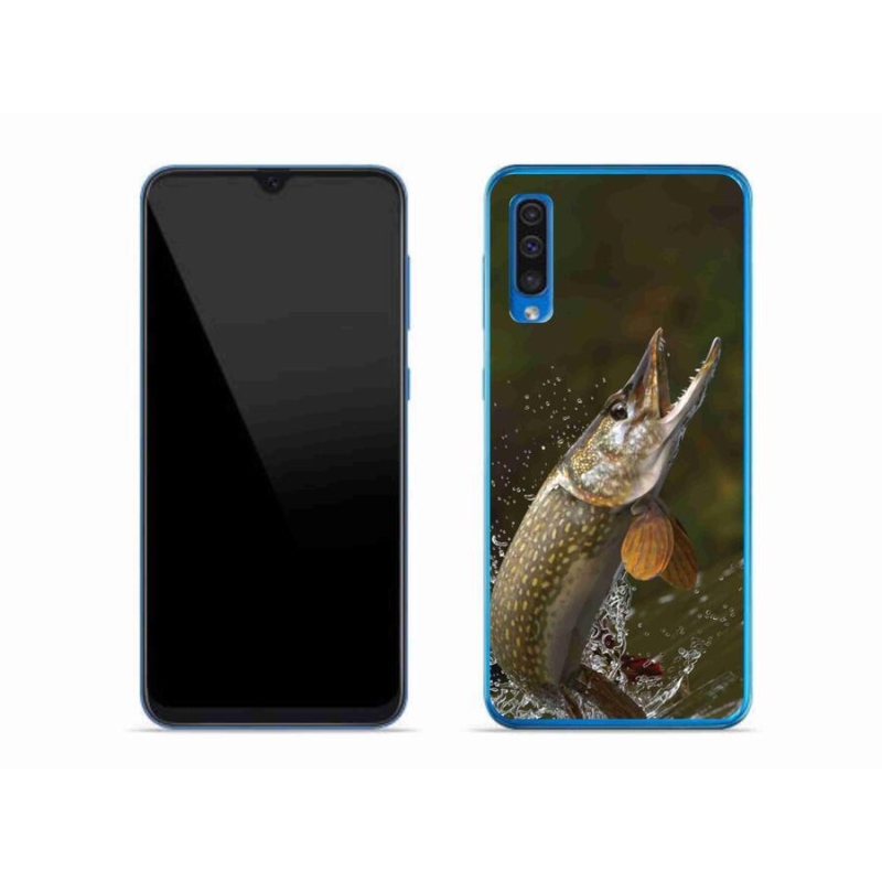 Gélový obal mmCase na mobil Samsung Galaxy A50 - šťuka
