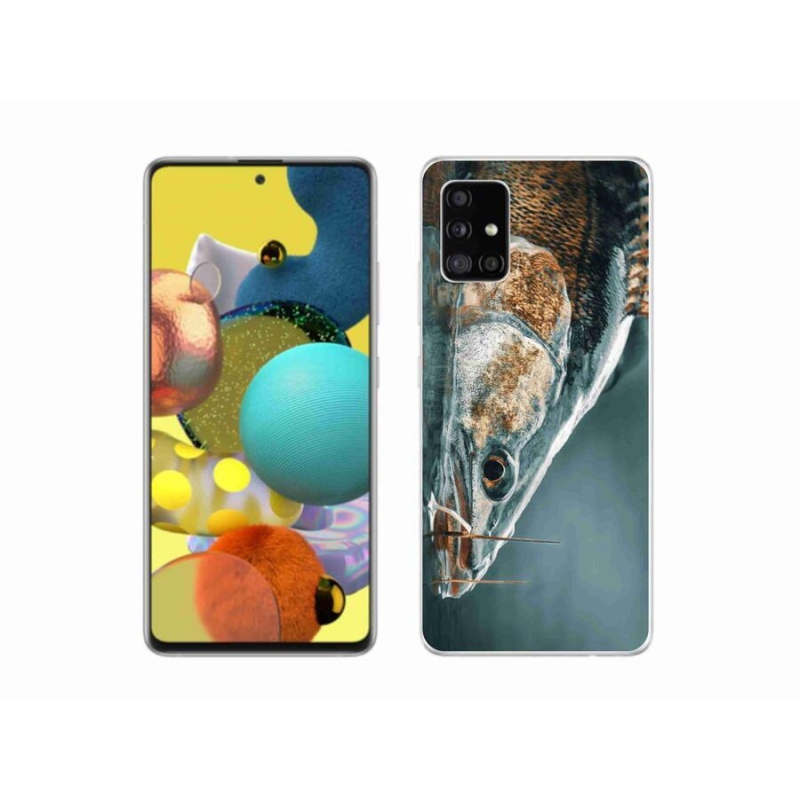 Gélový obal mmCase na mobil Samsung Galaxy A51 5G - zubáč