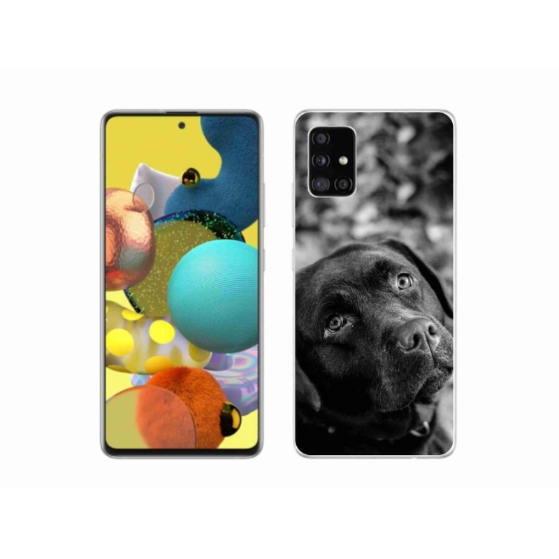 Gélový obal mmCase na mobil Samsung Galaxy A51 5G - labrador