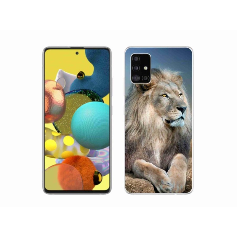 Gélový obal mmCase na mobil Samsung Galaxy A51 5G - lev 1