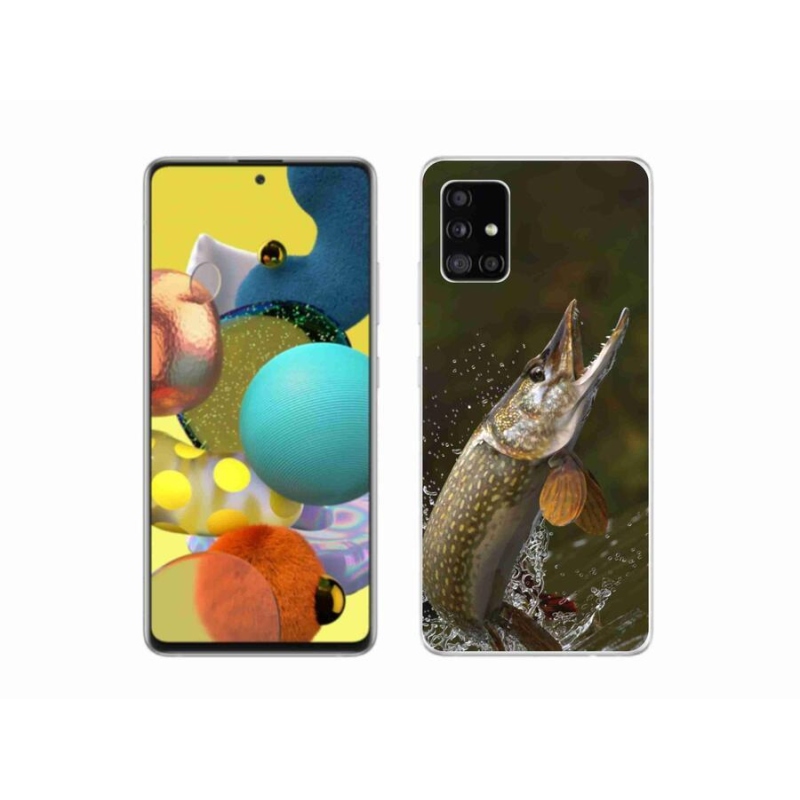 Gélový obal mmCase na mobil Samsung Galaxy A51 5G - šťuka