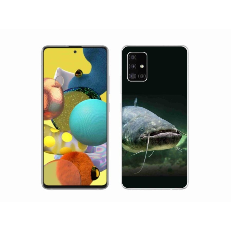 Gélový obal mmCase na mobil Samsung Galaxy A51 5G - sumec