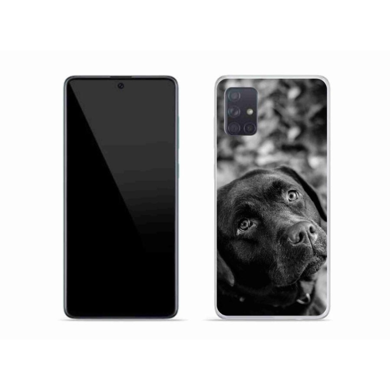 Gélový obal mmCase na mobil Samsung Galaxy A51 - labrador