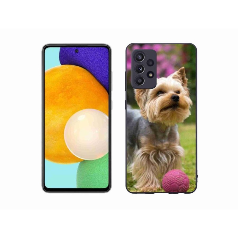 Gélový obal mmCase na mobil Samsung Galaxy A52 / A52 5G - jorkšír 4