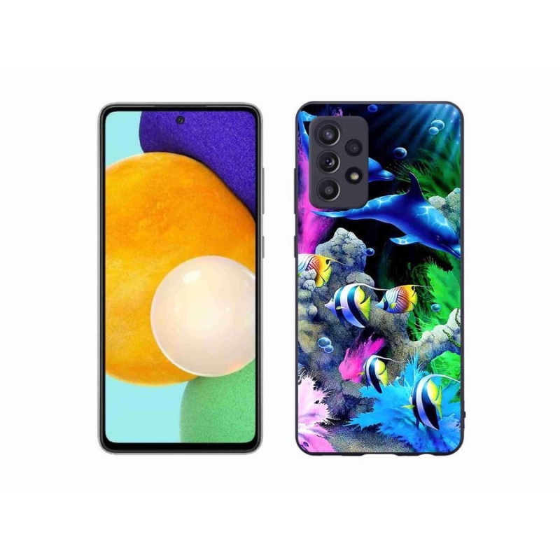 Gélový obal mmCase na mobil Samsung Galaxy A52 / A52 5G - morský svet