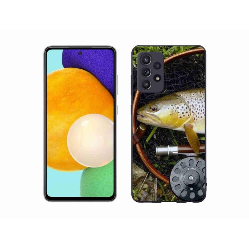 Gélový obal mmCase na mobil Samsung Galaxy A52 / A52 5G - pstruh 2