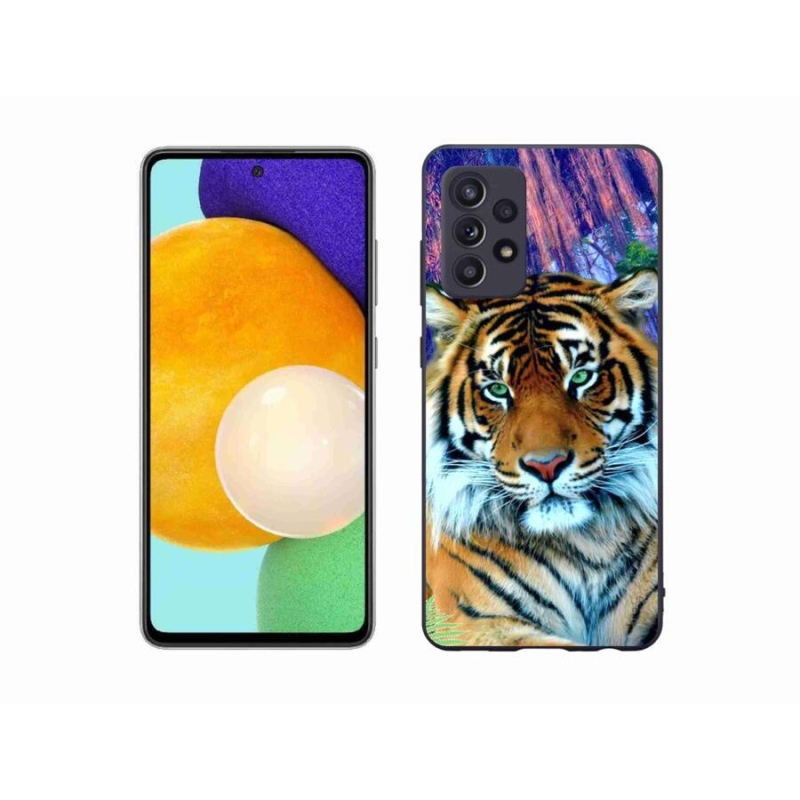 Gélový obal mmCase na mobil Samsung Galaxy A52 / A52 5G - tiger