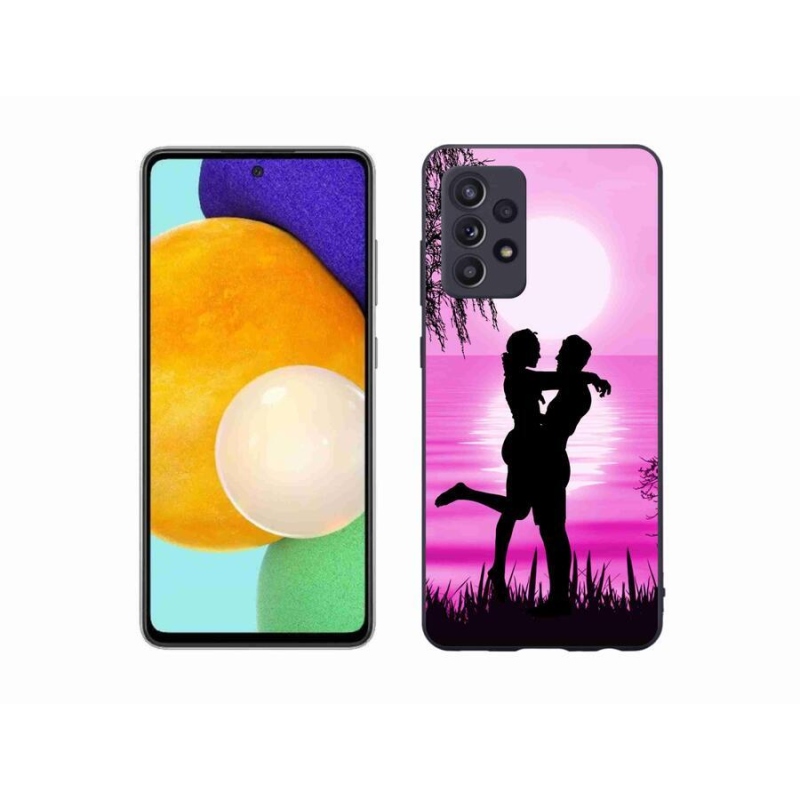 Gélový obal mmCase na mobil Samsung Galaxy A52 / A52 5G - západ slnka