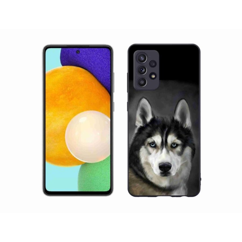 Gélový obal mmCase na mobil Samsung Galaxy A52s 5G - husky