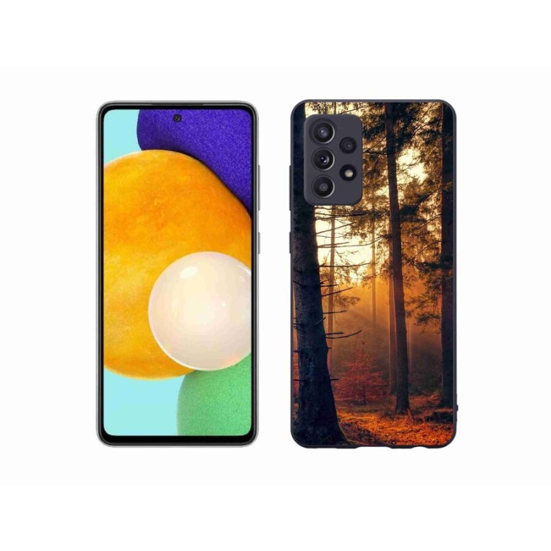 Gélový obal mmCase na mobil Samsung Galaxy A52s 5G - les