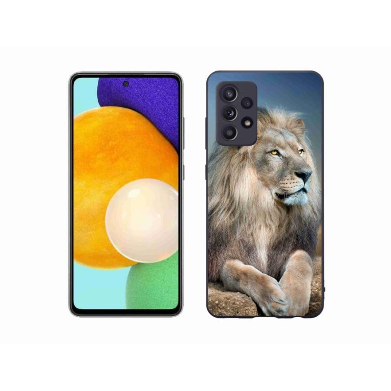 Gélový obal mmCase na mobil Samsung Galaxy A52s 5G - lev 1