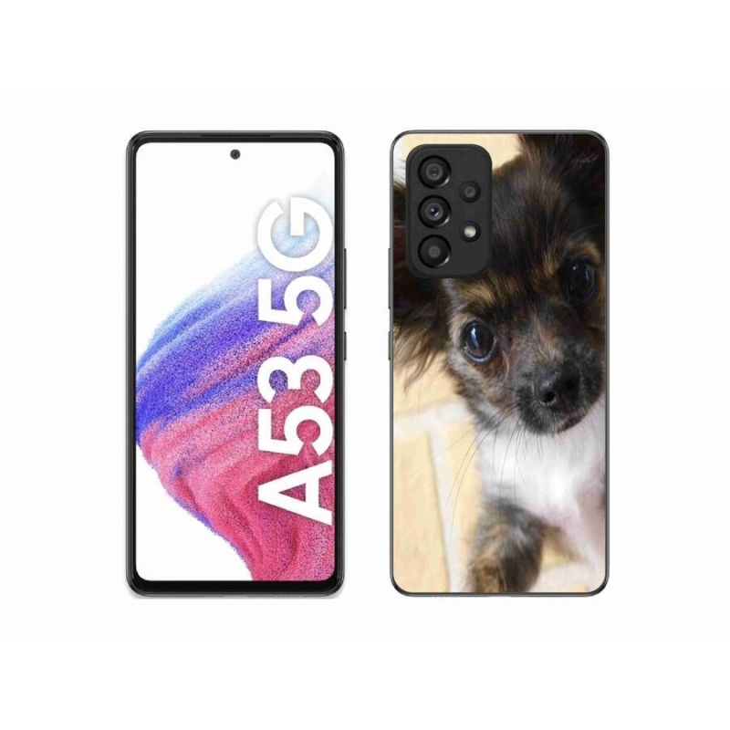 Gélový obal mmCase na mobil Samsung Galaxy A53 5G - čivava 2