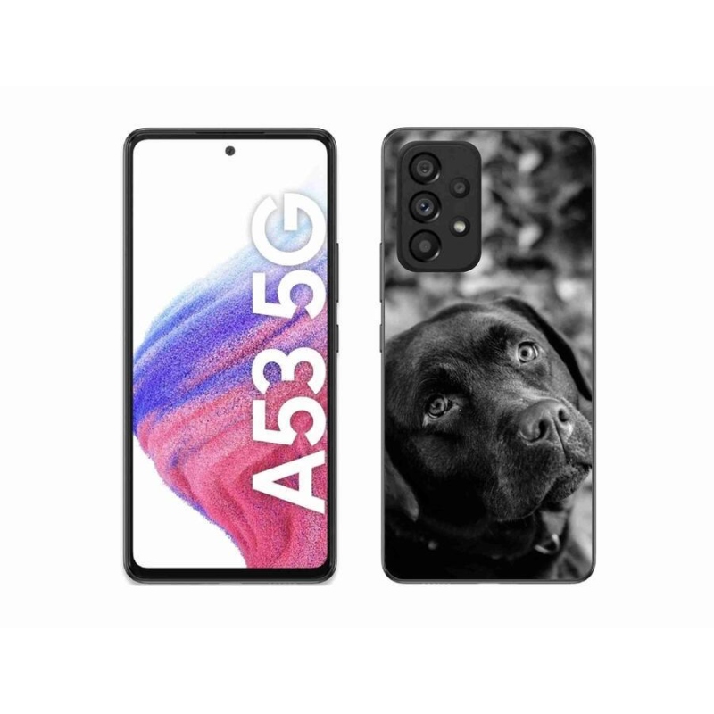 Gélový obal mmCase na mobil Samsung Galaxy A53 5G - labrador