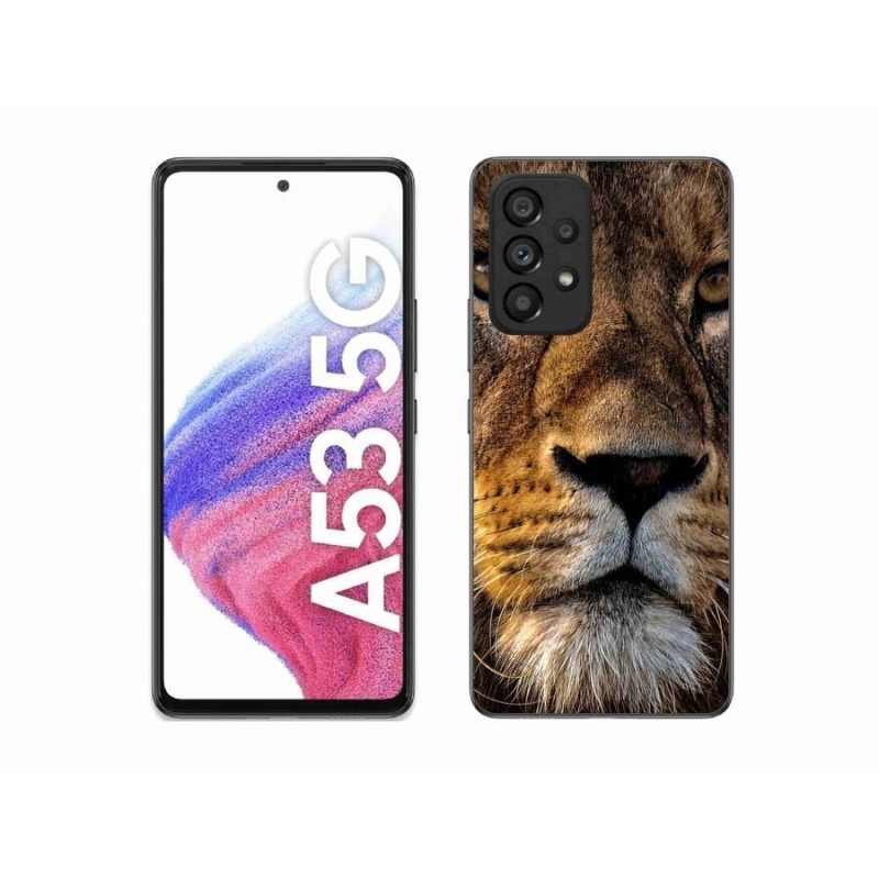 Gélový obal mmCase na mobil Samsung Galaxy A53 5G - lev