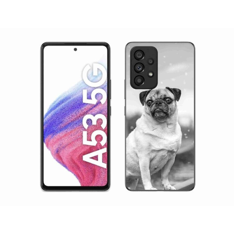 Gélový obal mmCase na mobil Samsung Galaxy A53 5G - mops