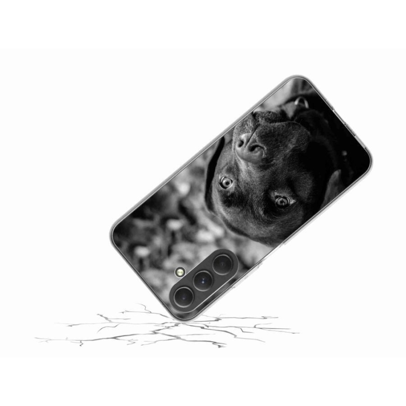 Gélový obal mmCase na mobil Samsung Galaxy A54 5G - labrador