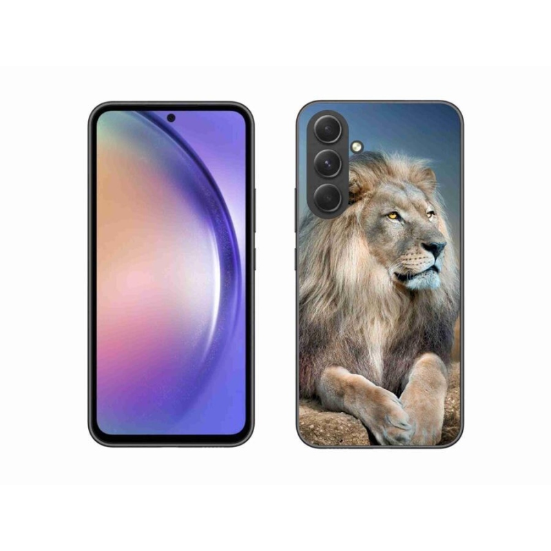 Gélový obal mmCase na mobil Samsung Galaxy A54 5G - lev 1