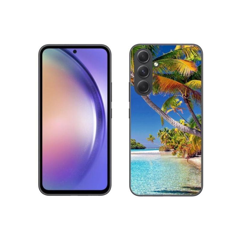 Gélový obal mmCase na mobil Samsung Galaxy A54 5G - morská pláž