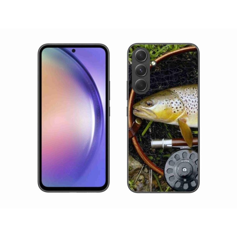 Gélový obal mmCase na mobil Samsung Galaxy A54 5G - pstruh 2