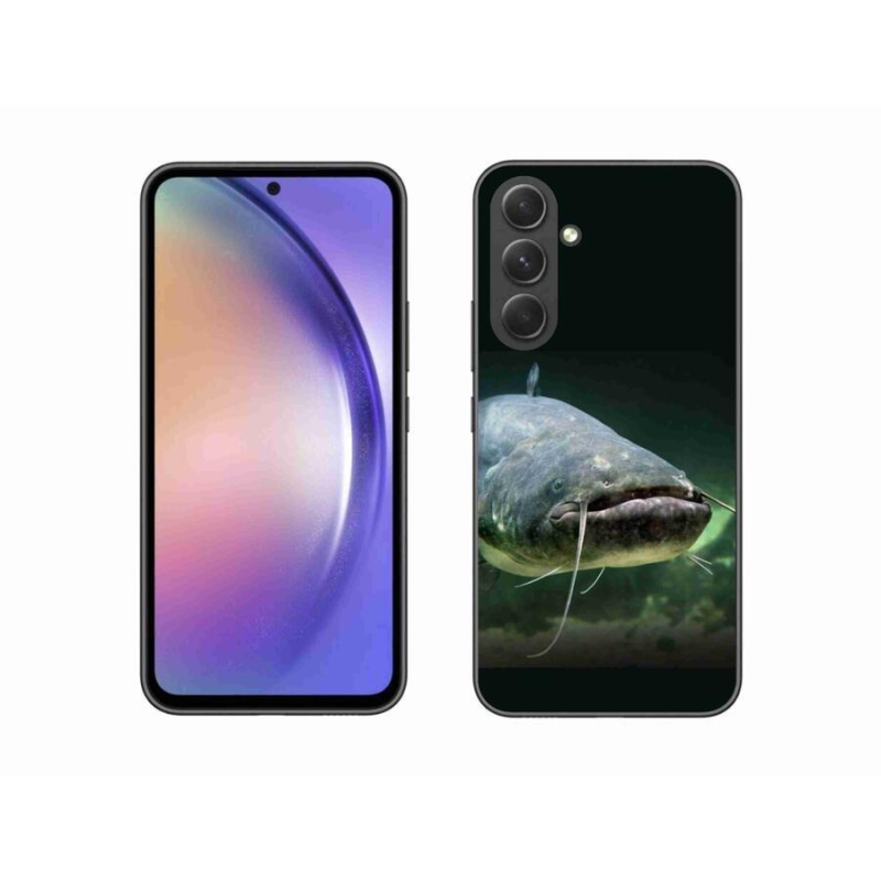 Gélový obal mmCase na mobil Samsung Galaxy A54 5G - sumec