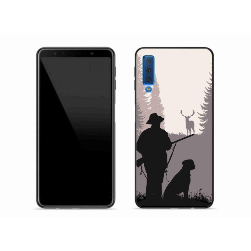 Gélový obal mmCase na mobil Samsung Galaxy A7 (2018) - lov 2