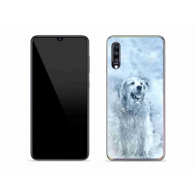 Gélový obal mmCase na mobil Samsung Galaxy A70 - retríver