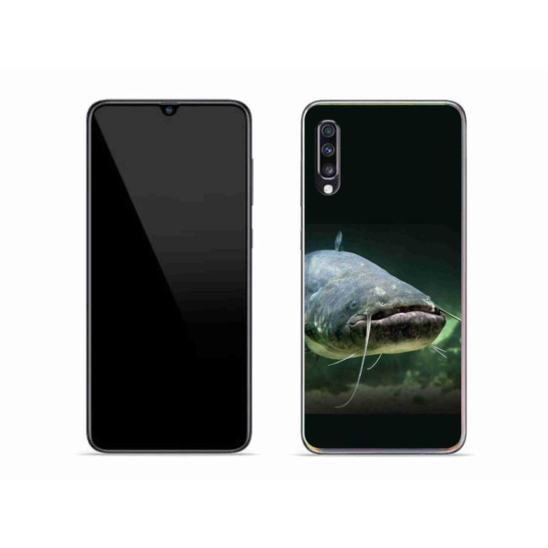 Gélový obal mmCase na mobil Samsung Galaxy A70 - sumec