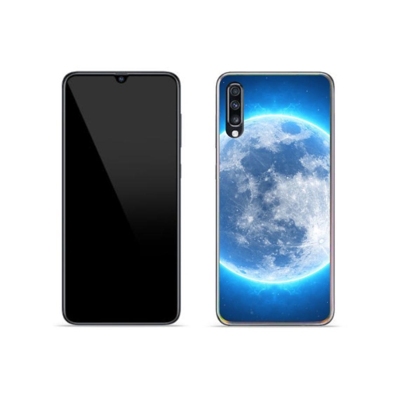 Gélový obal mmCase na mobil Samsung Galaxy A70 - zemegule