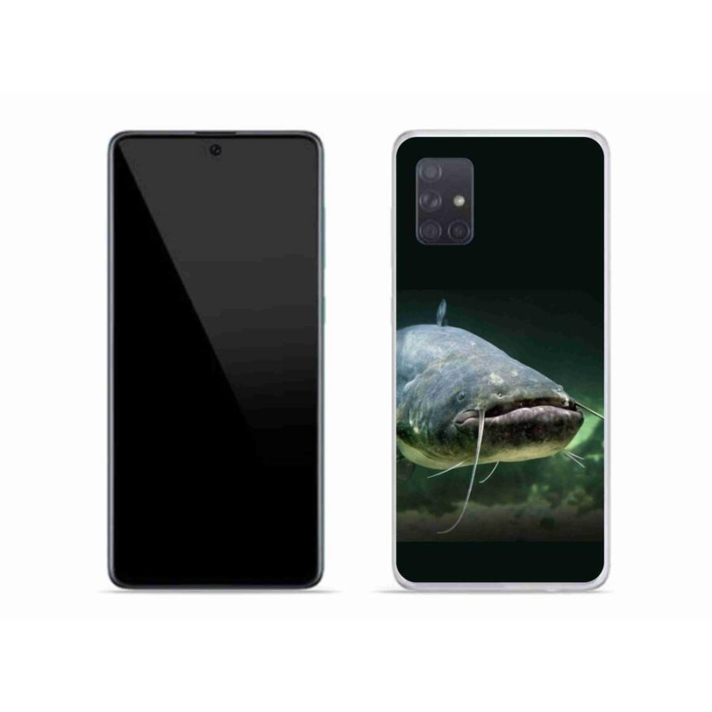 Gélový obal mmCase na mobil Samsung Galaxy A71 - sumec