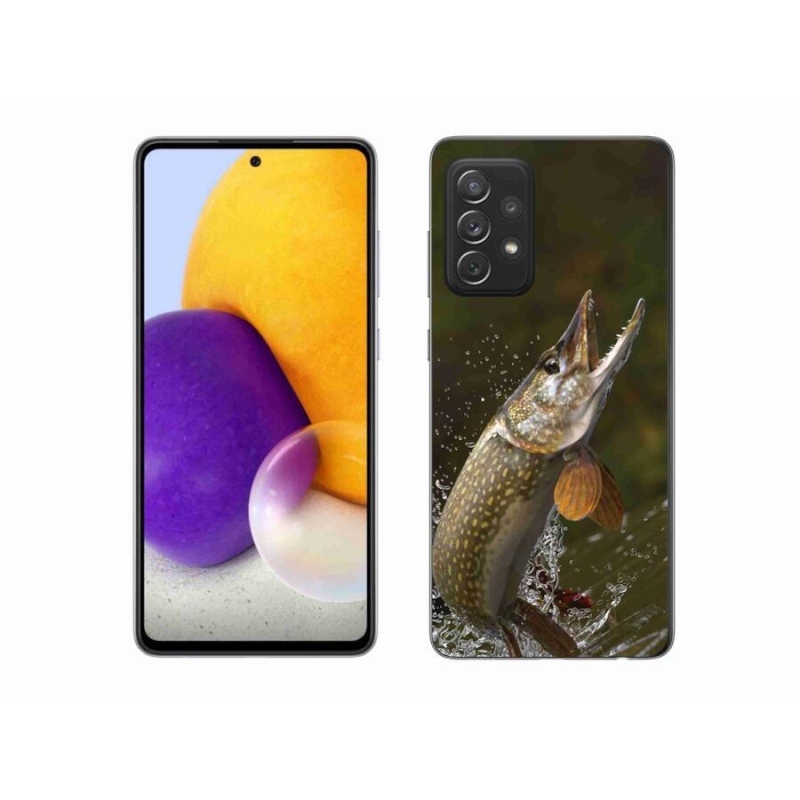 Gélový obal mmCase na mobil Samsung Galaxy A72 / A72 5G - šťuka