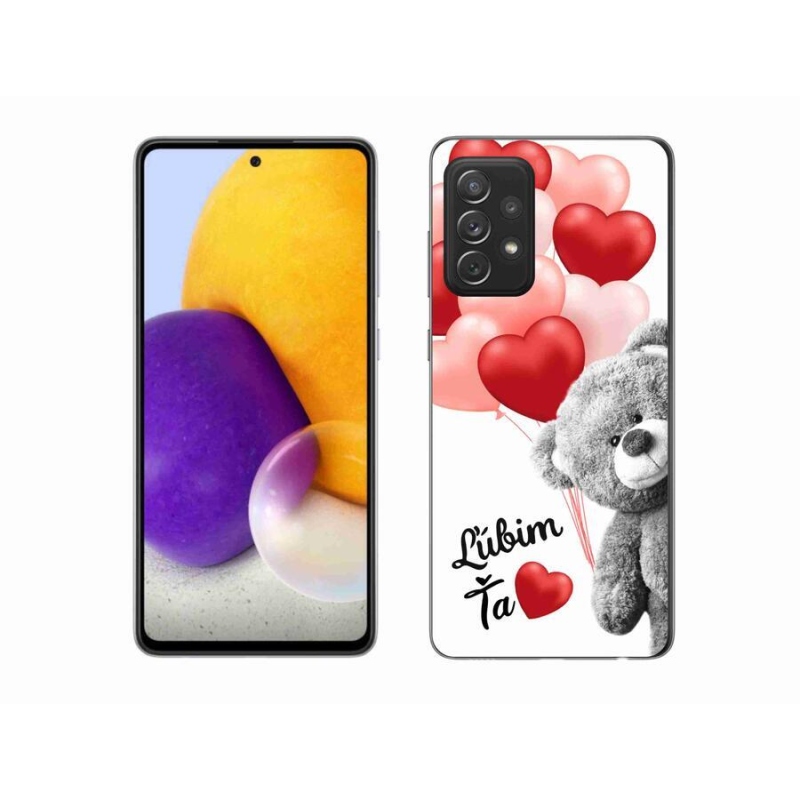 Gélový obal mmCase na mobil Samsung Galaxy A72 / A72 5G - ľúbim ťa sk