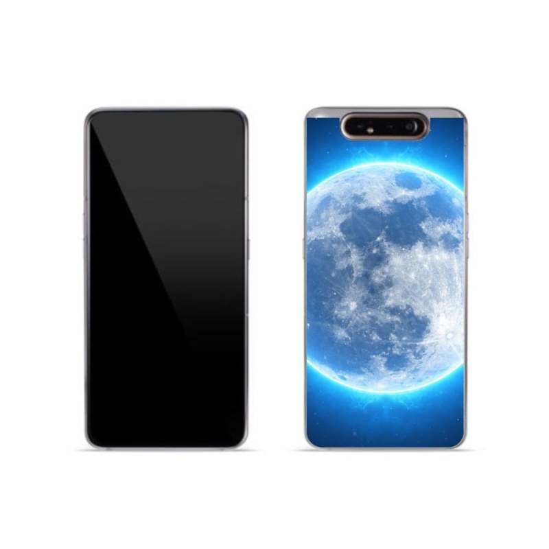 Gélový obal mmCase na mobil Samsung Galaxy A80 - zemegule