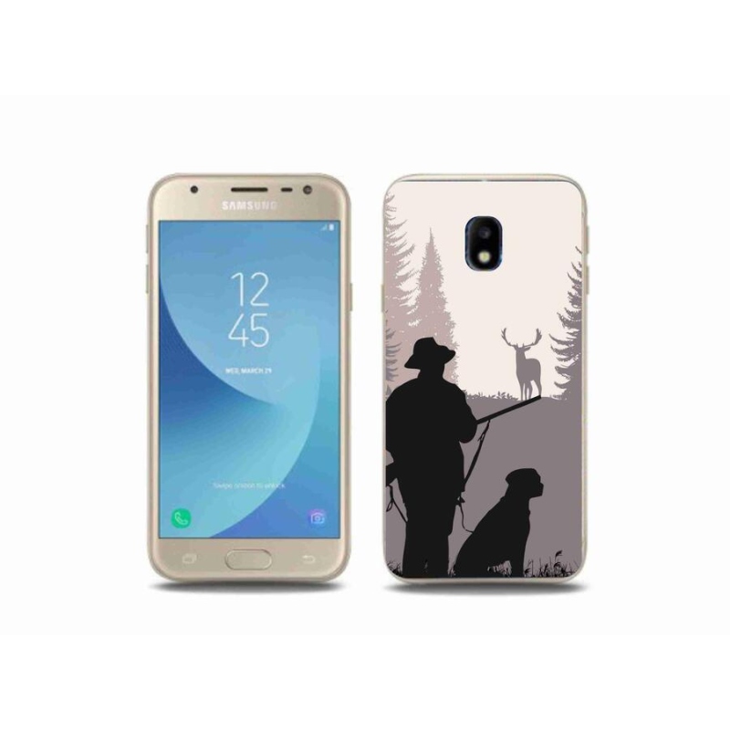 Gélový obal mmCase na mobil Samsung Galaxy J3 (2017) - lov 2