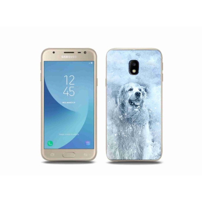 Gélový obal mmCase na mobil Samsung Galaxy J3 (2017) - retríver