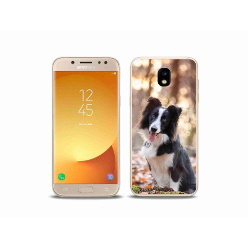 Gélový obal mmCase na mobil Samsung Galaxy J5 (2017) - border kólie 1