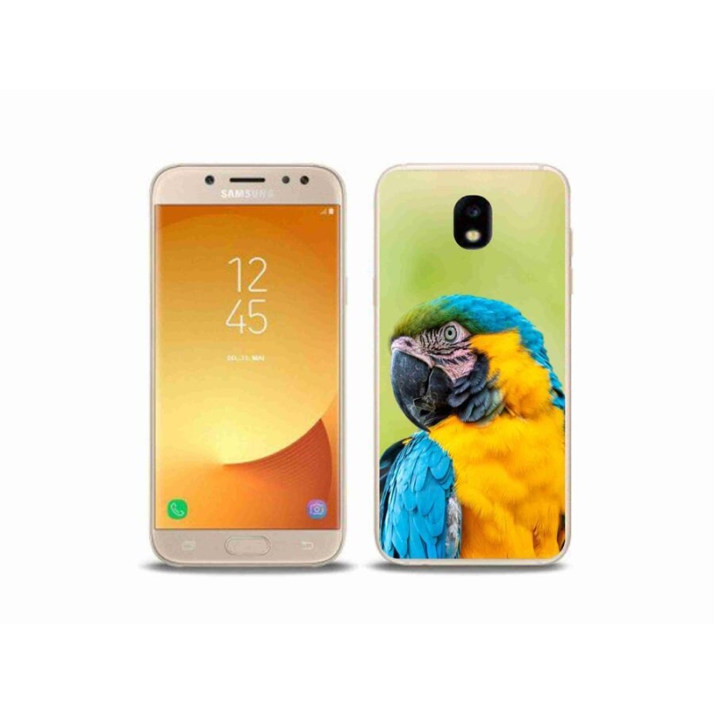 Gélový obal mmCase na mobil Samsung Galaxy J5 (2017) - papagáj ara 2