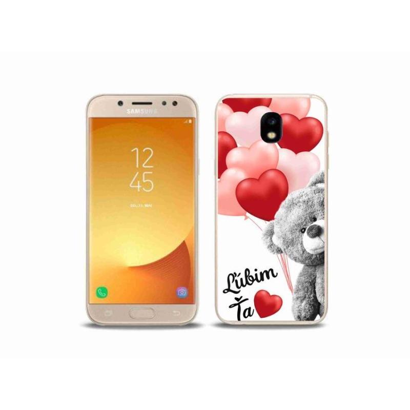 Gélový obal mmCase na mobil Samsung Galaxy J5 (2017) - ľúbim ťa sk