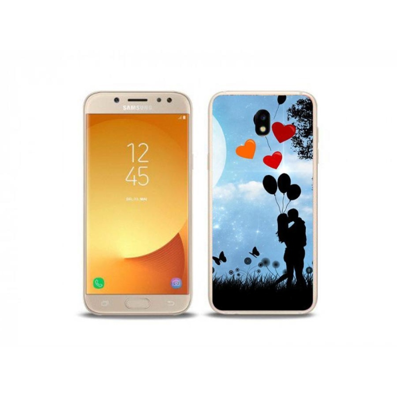 Gélový obal mmCase na mobil Samsung Galaxy J5 (2017) - zamilovaný pár