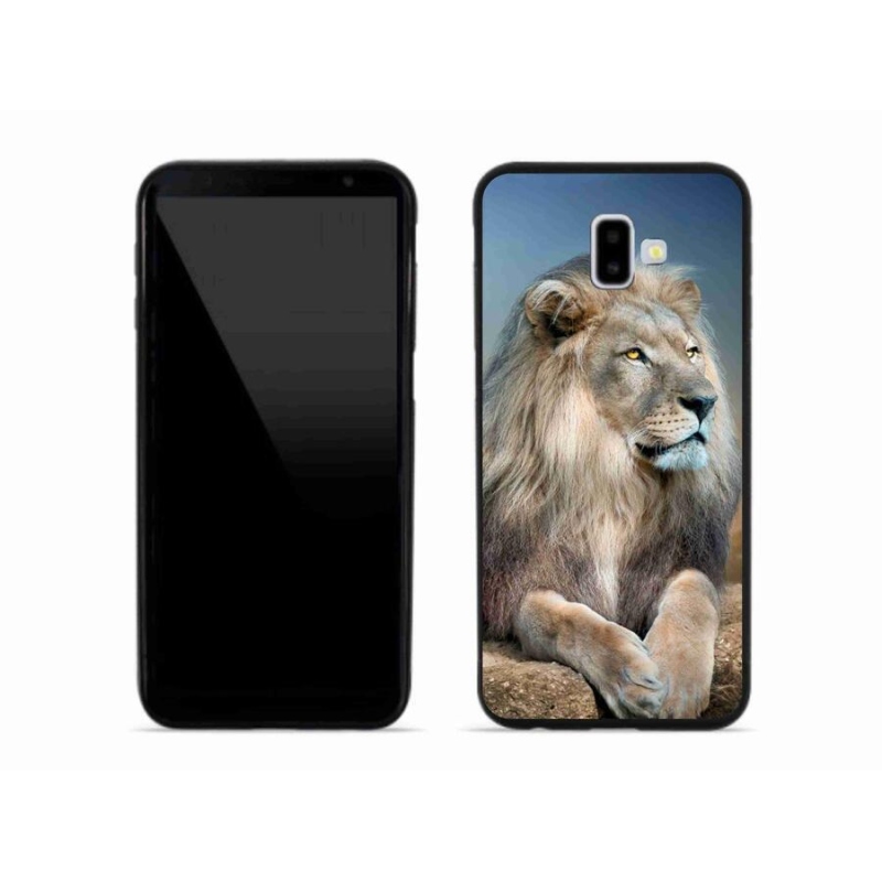 Gélový obal mmCase na mobil Samsung Galaxy J6 Plus - lev 1