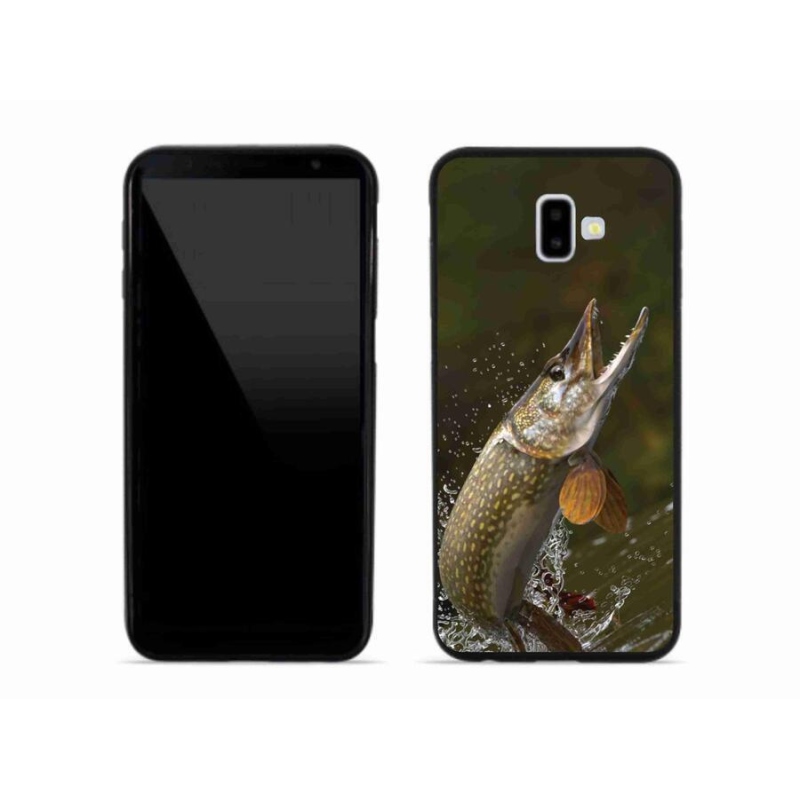 Gélový obal mmCase na mobil Samsung Galaxy J6 Plus - šťuka