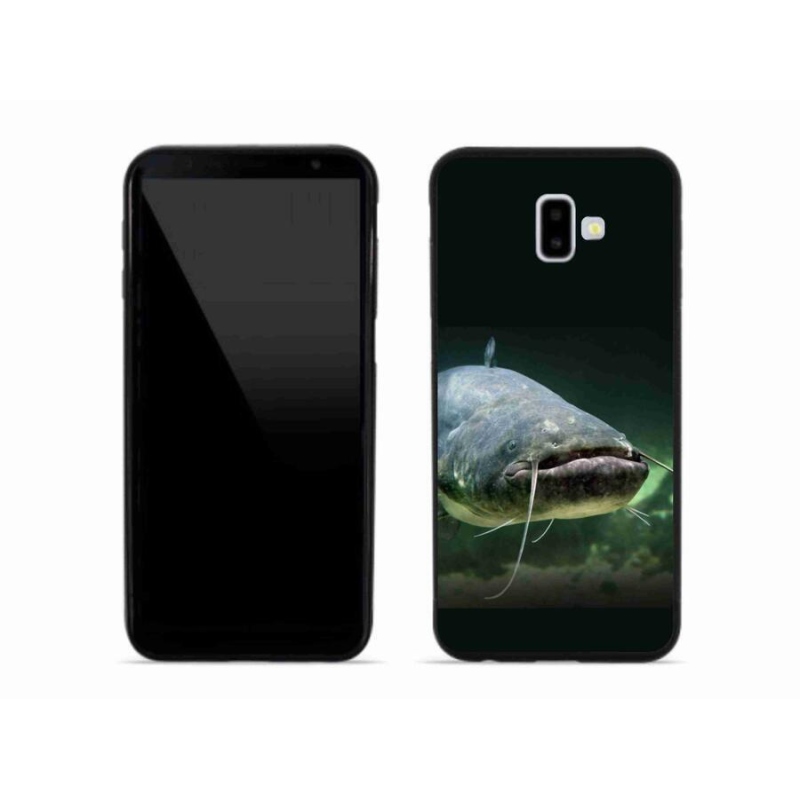 Gélový obal mmCase na mobil Samsung Galaxy J6 Plus - sumec