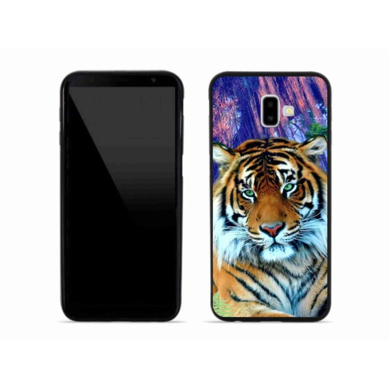 Gélový obal mmCase na mobil Samsung Galaxy J6 Plus - tiger