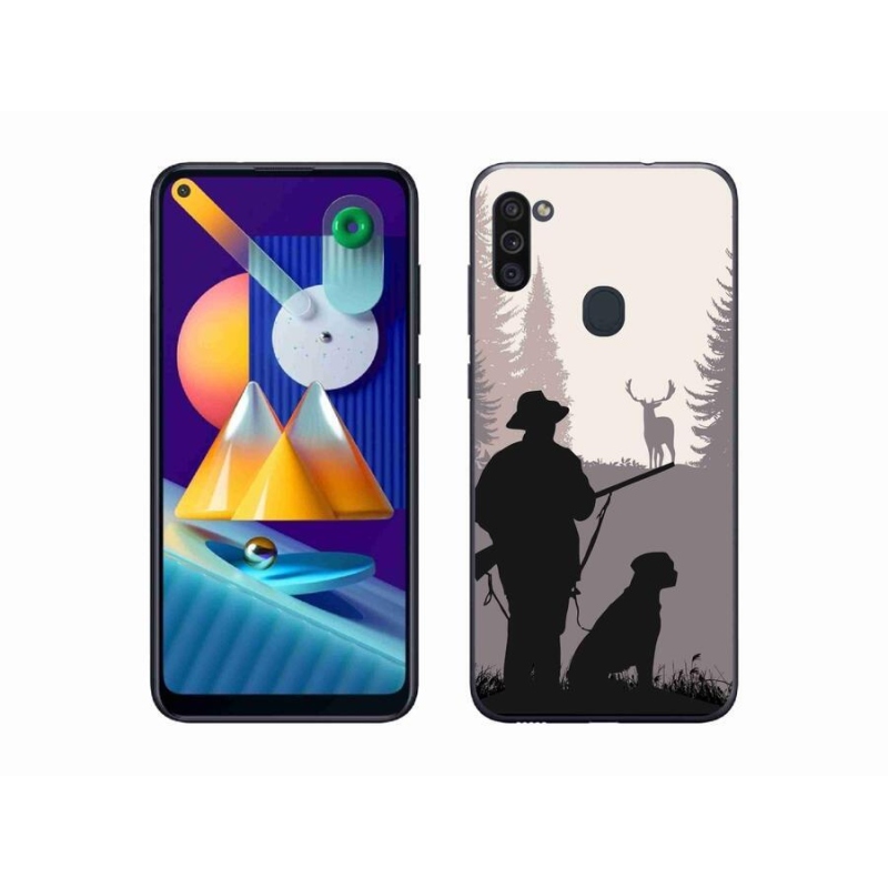 Gélový obal mmCase na mobil Samsung Galaxy M11 - lov 2