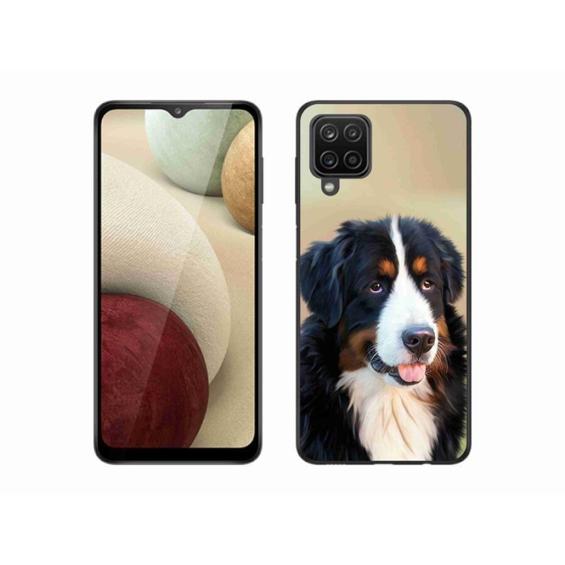 Gélový obal mmCase na mobil Samsung Galaxy M12 - bernský salašnícky pes